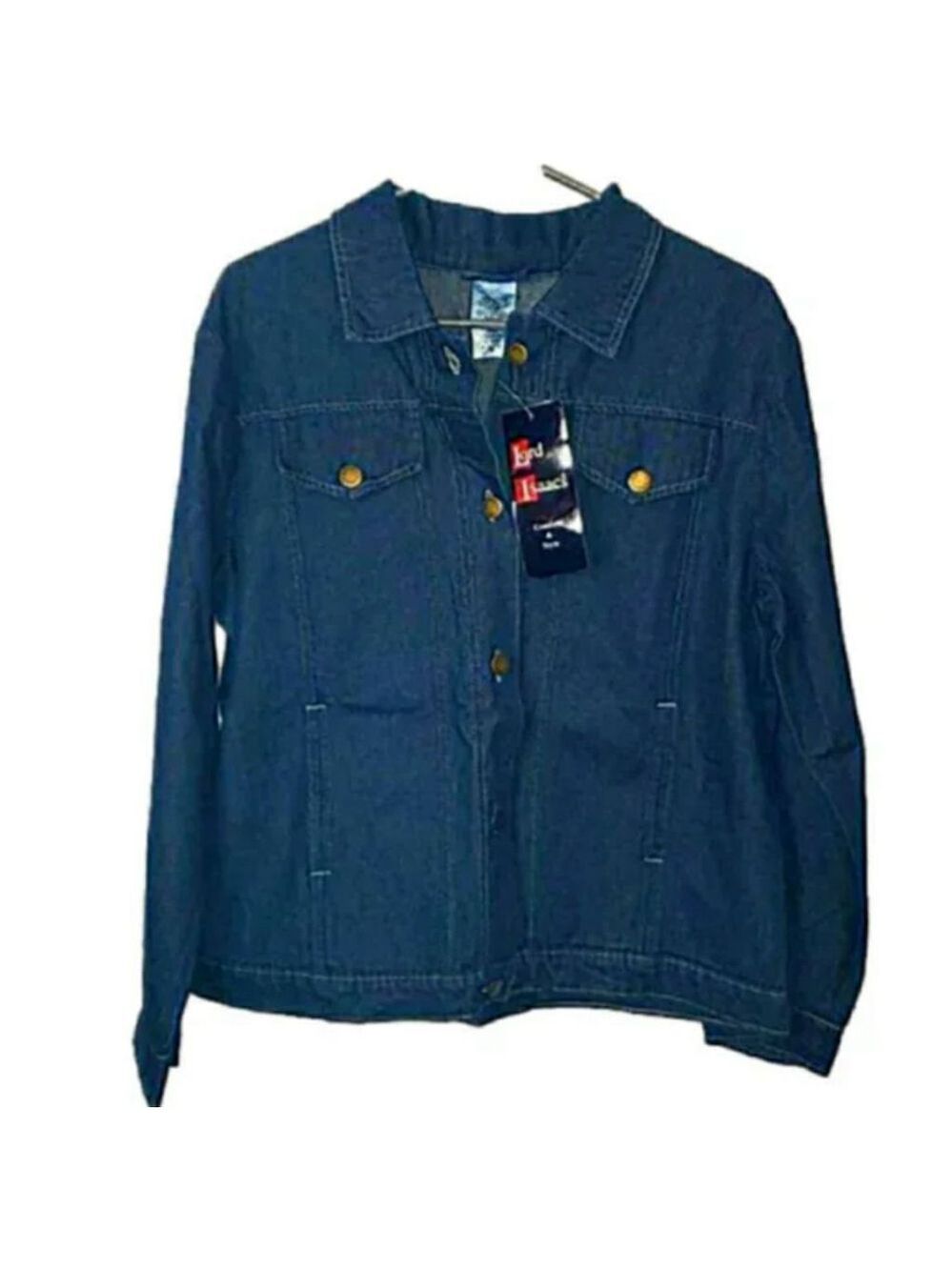 Vintage Denim Jean Jacket Stonewash Y2K Trucker Streetwear Retro Indie Festival